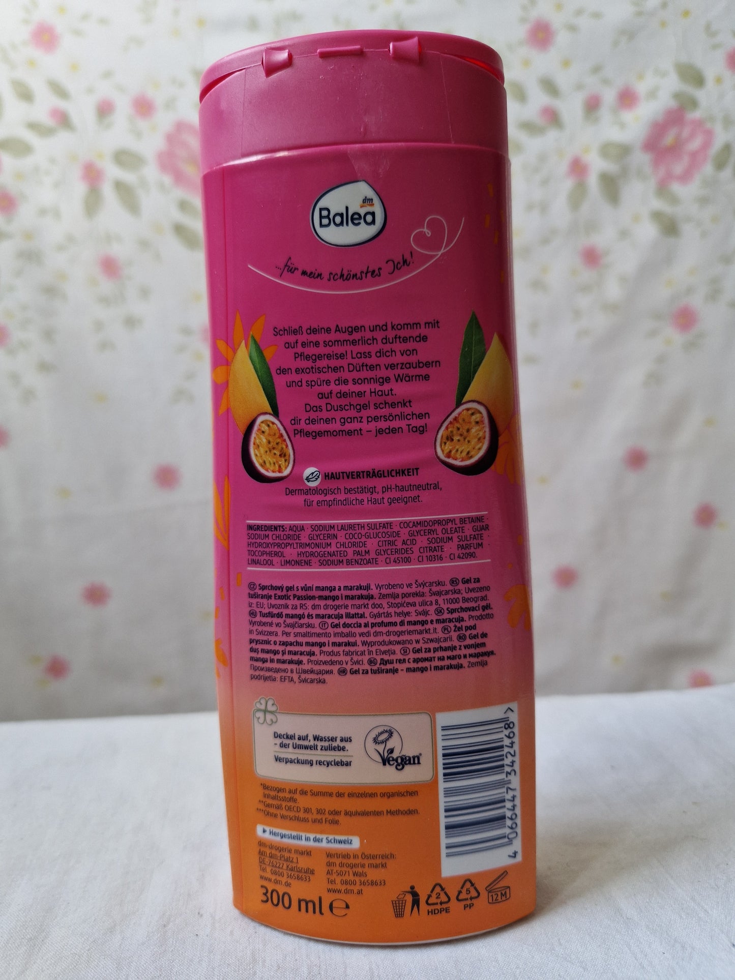 Balea gel douche exotic passion 300ml