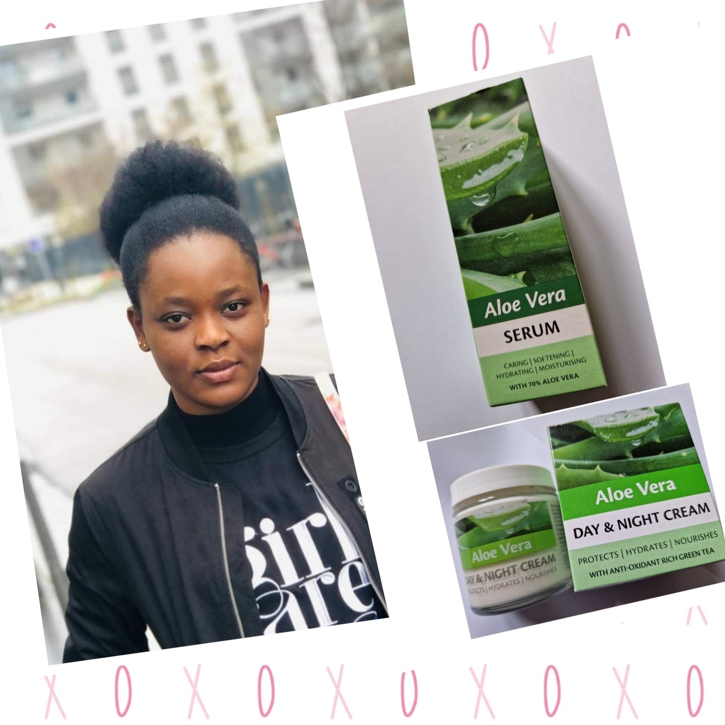 Creme et serum du visage a base d'aloe vera nuit et jour ( 110ml , 50ml )
