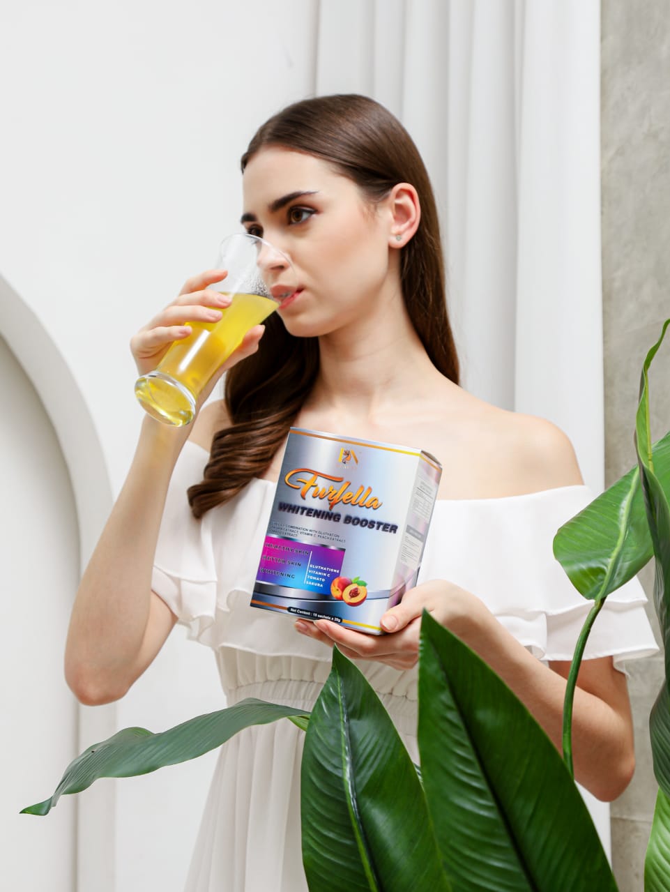 PHYTO COLLAGÈNE, FURFELLA BOOSTER , VITAMINE C ASCORBIC GLUTATHIONE WHITENING BYE BYE BOUTONS HYPER PIGMENTATION