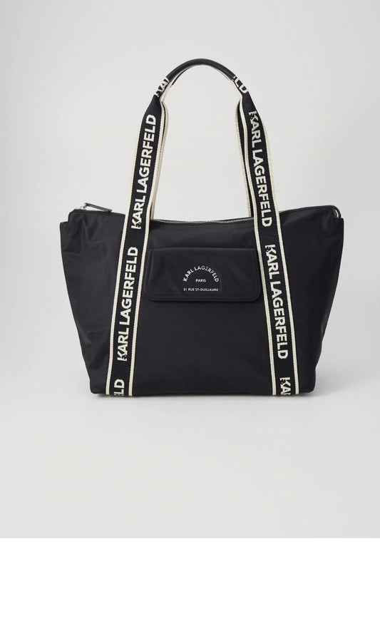 Karl Lagerfeld sac large TOTE cabas noir 45cm