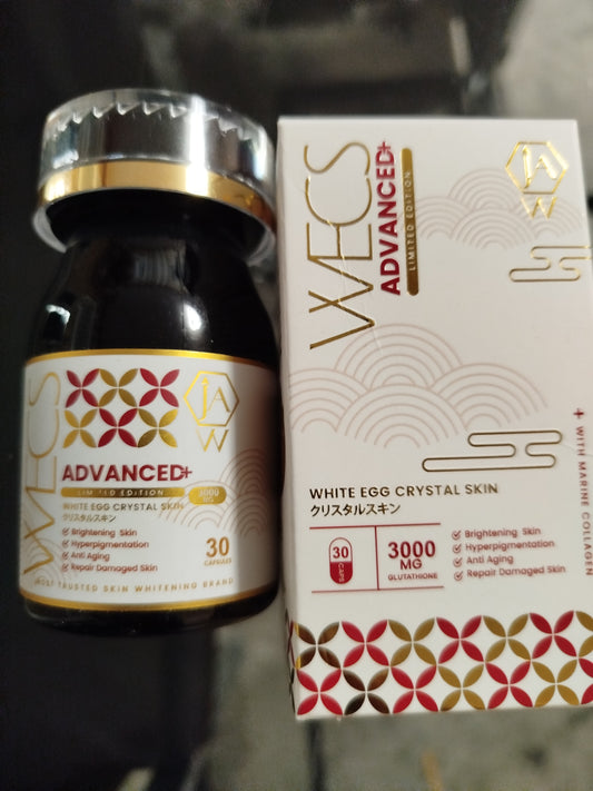 JAW WECS ADVANCED BLANCHISSANT BOOSTER DE TEINT 30 CAPSULES