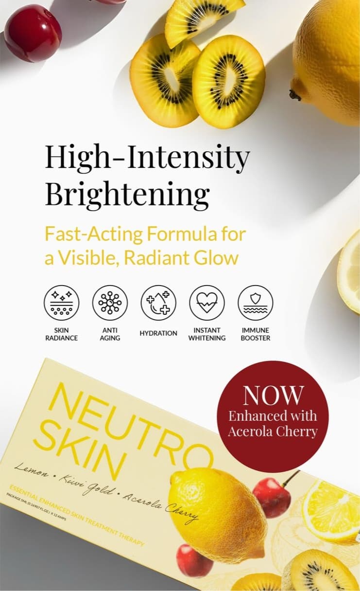 NEUTRO SKIN VITAMINE C ET COLLAGÈNE TRAITE LES IMPERFECTIONS DE LA PEAU ET DU VISAGE