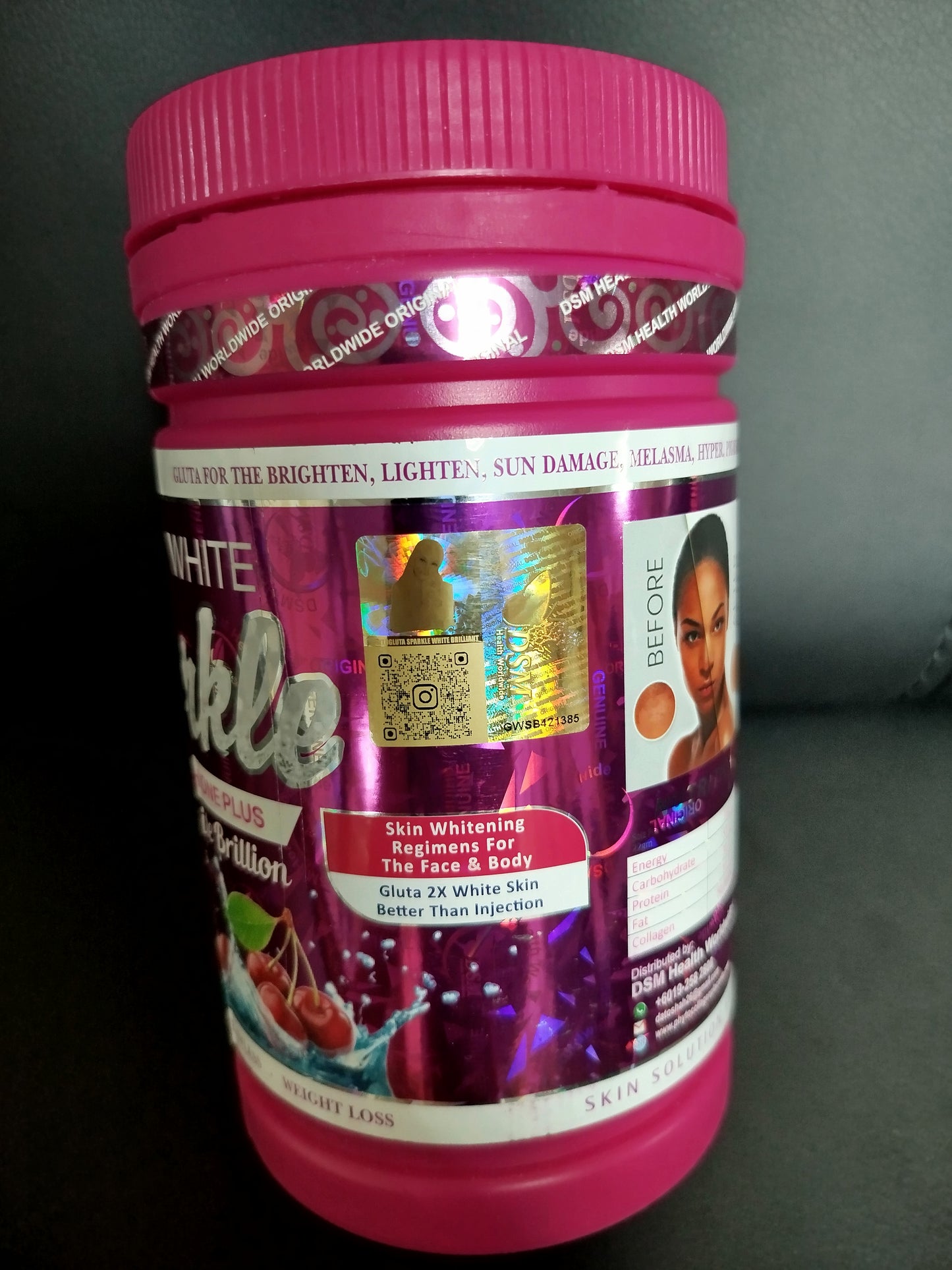 GLUTA WHITE SPARKLE GLUTATHIONE COLLAGÈNE