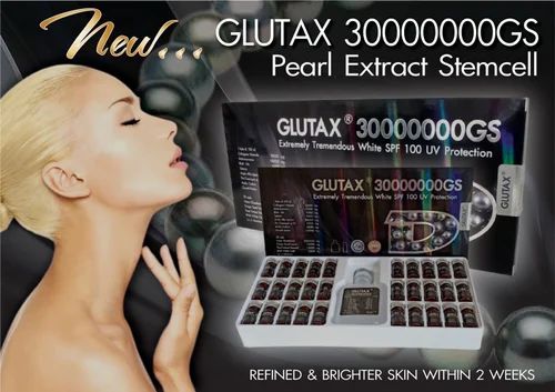Glutax 30000000gs injection blanchissant traite des tâches vergetures, imperfections de la peau authentique
