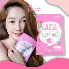 (Duo anti vergetures) LAZEL gluta white gélules glutathione collagène, huile traitement vergetures 150ml