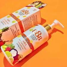 888 total double white lait et savon super éclaircissant alpha arbutin, glutathione, collagène 350ml, 80g