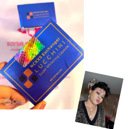 LUCCHINI GLUTATHIONE, VITAMINE C ASCORBIC 60 CAPSULES BLANCHISSANT AUTHENTIQUE