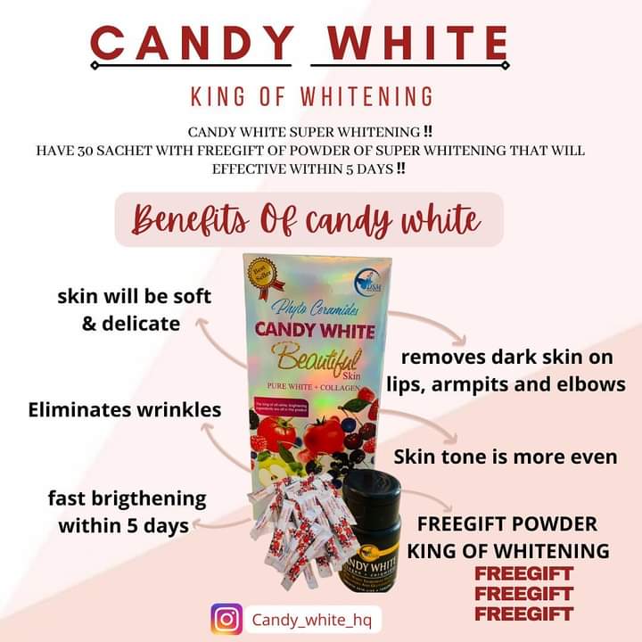 Phyto CERAMIDES CANDY WHITE COLLAGÈNE WHITENING glutathion blanchissant