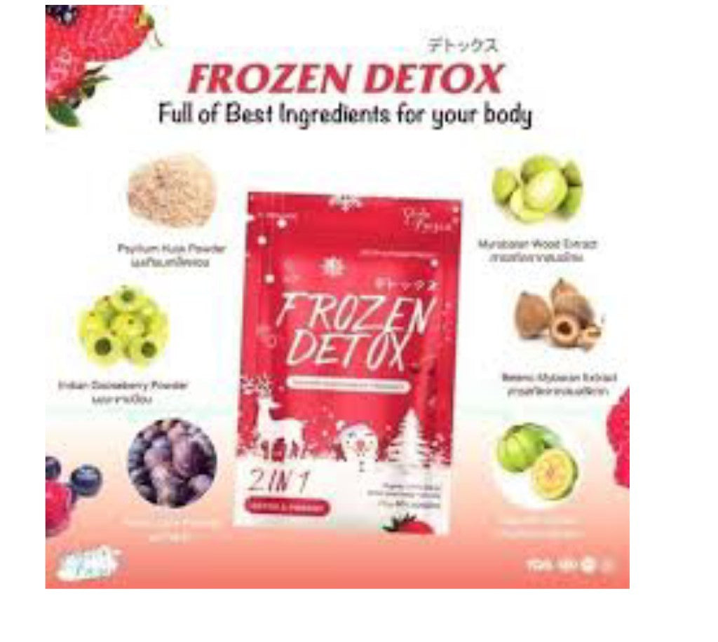Frozen détox collagèn amincissant perte des poids élimine les graisses 60 capsules
