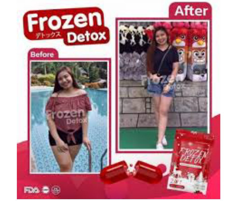Frozen détox collagèn amincissant perte des poids élimine les graisses 60 capsules