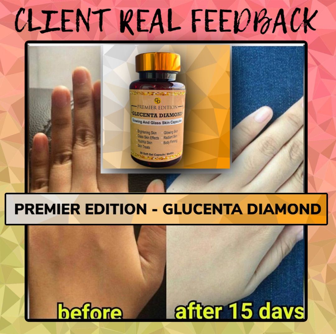 Glucenta Diamond Glutathione 60 gélules Blanchissant Anti imperfections