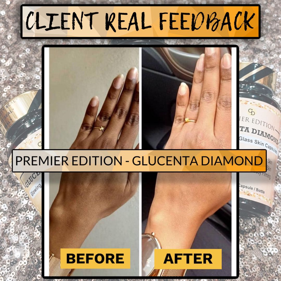 Glucenta Diamond Glutathione 60 gélules Blanchissant Anti imperfections