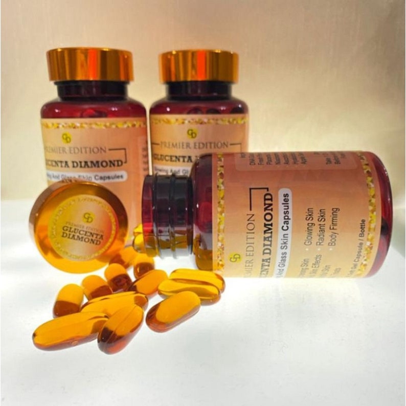 Glucenta Diamond Glutathione 60 gélules Blanchissant Anti imperfections