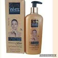Gluta white lait corporel éclaircissant à base de glutathione et collagène 250ml