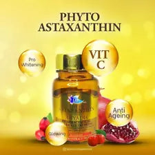 Phyto collagène glutathione whitening + phyto Astaxanthin Plus Glutathione 30 capsules