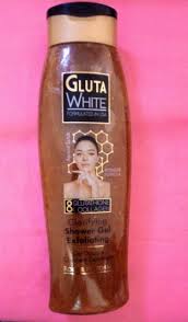 Gluta white gel douche éclaircissant à base de glutathione et collagène 750ml