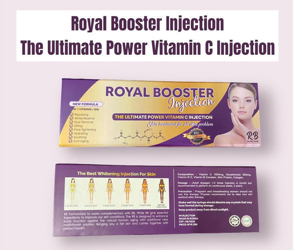 ROYAL BOOSTER SUPER WHITENING INJECTION BLANCHISSANT AUTHENTIQUE