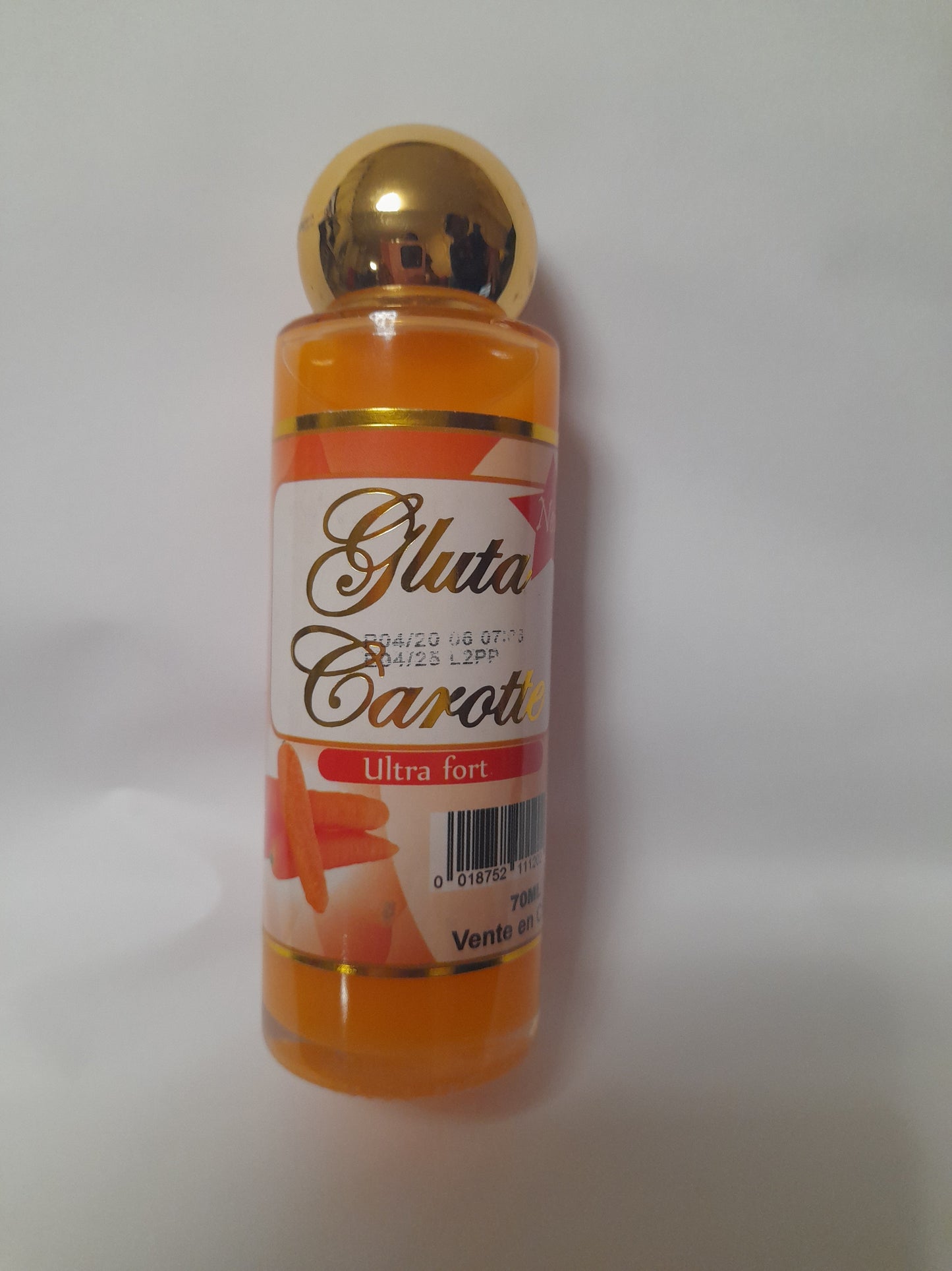 Concentré gluta  carotte 🥕  extra white éclaircissant unifiant 60ml