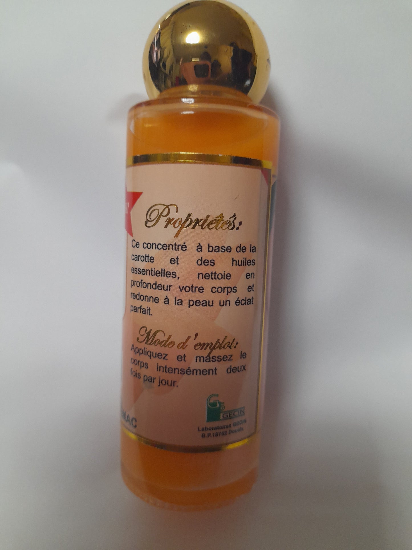 Concentré gluta  carotte 🥕  extra white éclaircissant unifiant 60ml