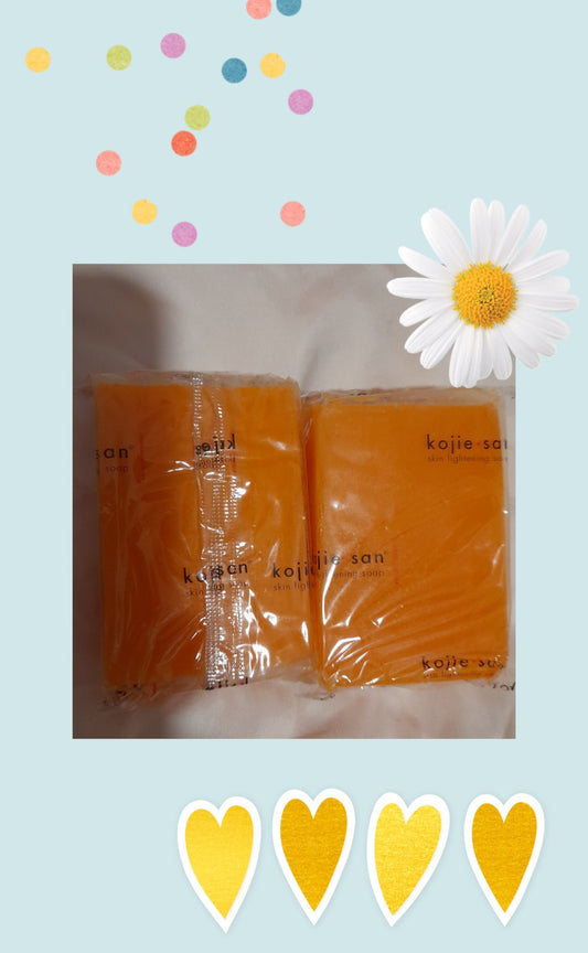 X2 SAVON KOJIC SAN CONTRE LES TÂCHES, HYPER PIGMENTATION, ECLAIRCISSANT AUTHENTIQUE