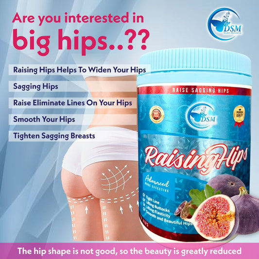 Raising hips complement alimentaire grossir les fesses  en poudre