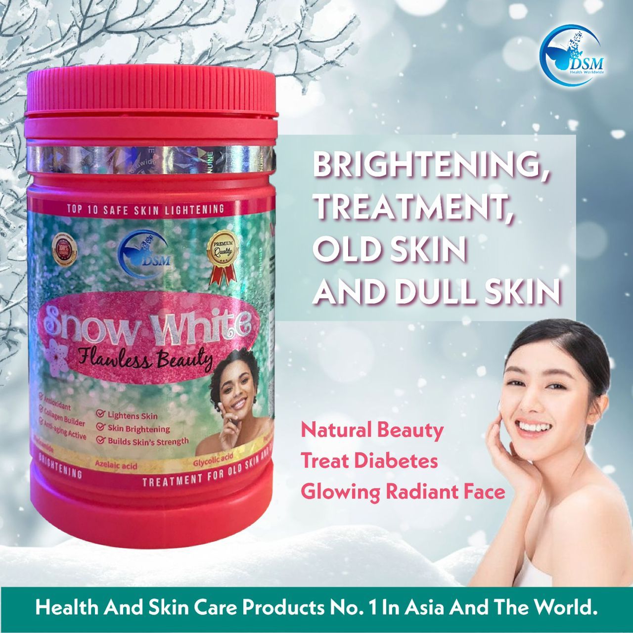 SNOW WHITE BRIGHTENING TREATMENT GLOWING RADIANT