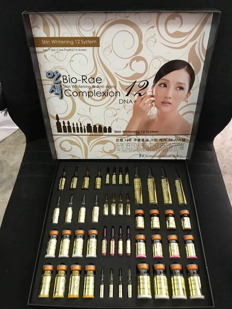 BIO RAE COMPLEXION 12 INJECTIONS BLANCHISSANT GLUTATHIONE MULTIVITAMINE