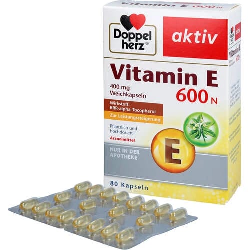 DOPPEL HERTZ VITAMINE E 80 GÉLULES BOOSTER DE TEINT