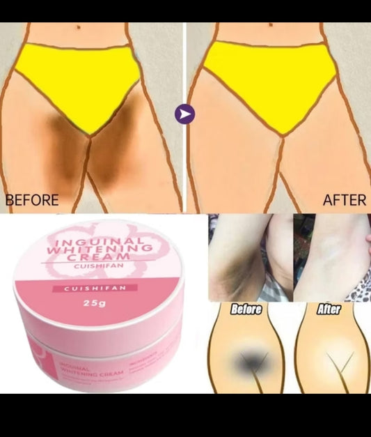 Crème éclaircissante entrejambe noir Anti tâches 25g