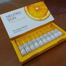 NEUTRO SKIN VITAMINE C ET COLLAGÈNE TRAITE LES IMPERFECTIONS DE LA PEAU ET DU VISAGE