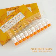 NEUTRO SKIN VITAMINE C ET COLLAGÈNE TRAITE LES IMPERFECTIONS DE LA PEAU ET DU VISAGE