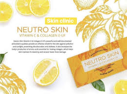 NEUTRO SKIN VITAMINE C ET COLLAGÈNE TRAITE LES IMPERFECTIONS DE LA PEAU ET DU VISAGE