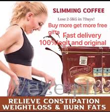 LISHOU SLIMMING COFFEE ( CAFÉ AMINCISSANT BRULE GRAISSE  COUPE FAIM ) 15 SACHETS