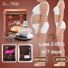 LISHOU SLIMMING COFFEE ( CAFÉ AMINCISSANT BRULE GRAISSE  COUPE FAIM ) 15 SACHETS