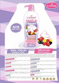 LAIT ACLAIRCISSANT ABONNÉ SNAIL YOGURT SANS HYDROQUINONE 400ml