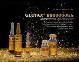 Glutax 8800000GS injection glutathione blanchissant contre les imperfections de la peau ( boîte 1 mois)