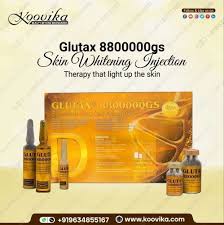 Glutax 8800000GS injection glutathione blanchissant contre les imperfections de la peau ( boîte 1 mois)