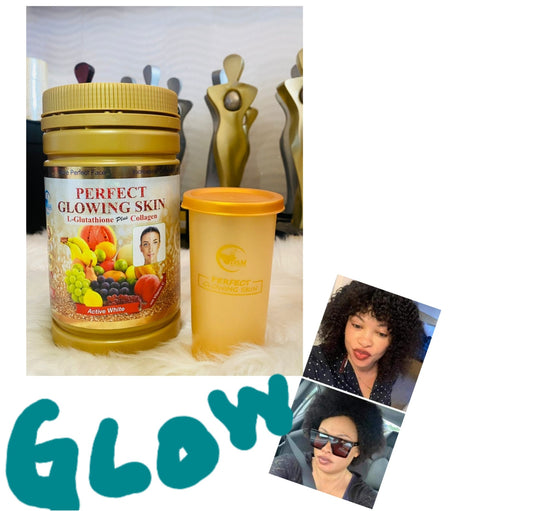 [New💥💥] perfect GLOWING SKIN L - GLUTATHIONE,  COLLAGÈNE PLUS ECLAIRCISSANT