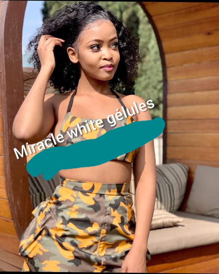Miracle White gélules blanchissant, glutathione,  kojic, Vitamine C...