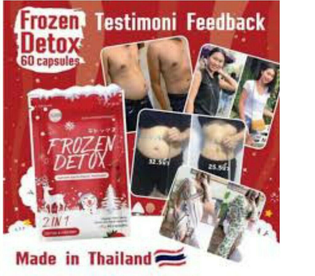 Frozen collagène détox amincissant detoxifiant perd de poids 60 capsules